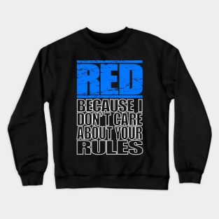 Red tee-shirt Crewneck Sweatshirt